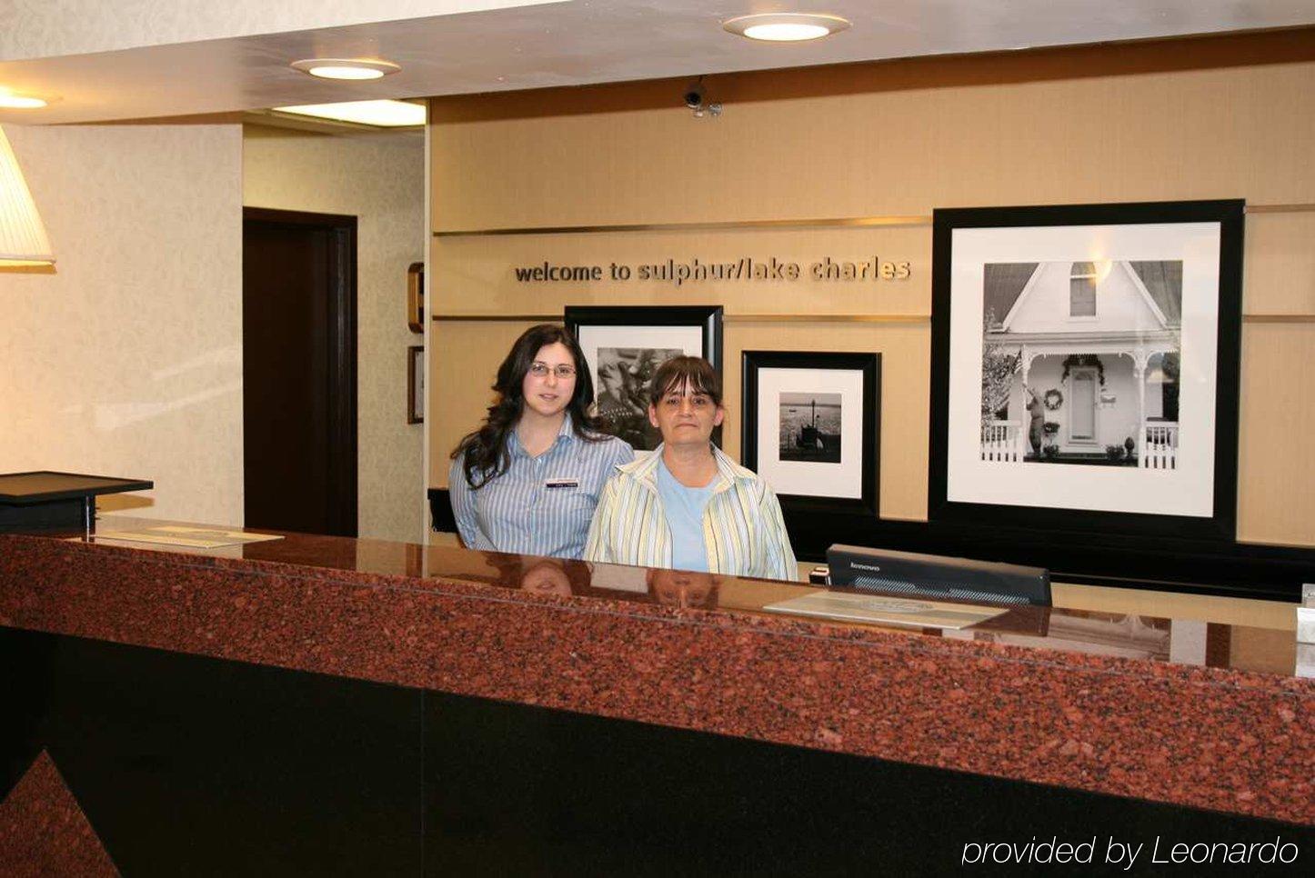 Hampton Inn Sulphur Interior foto