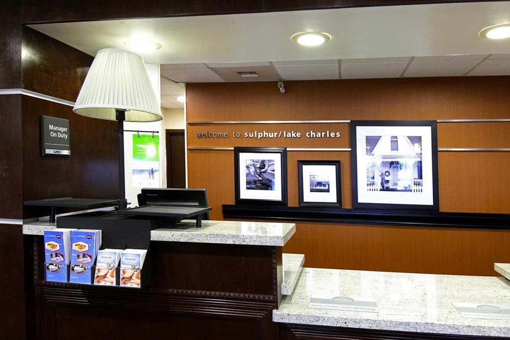 Hampton Inn Sulphur Interior foto